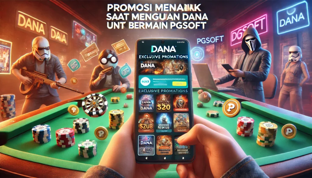 Promosi Menarik saat Menggunakan Dana untuk Bermain PGSoft