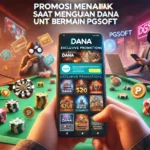 Promosi Menarik saat Menggunakan Dana untuk Bermain PGSoft